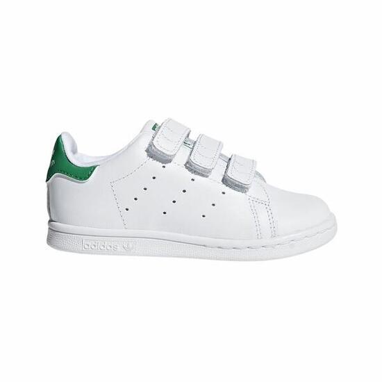 Zapatillas Niño Adidas Stan Smith Cf I Blanco