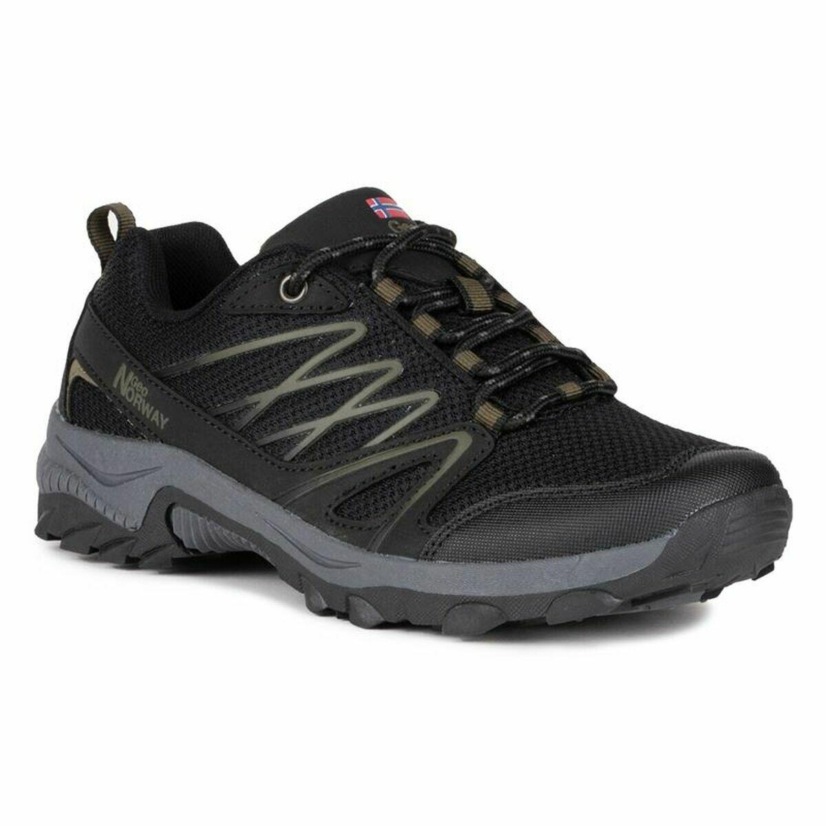 Sapatilhas de Running para Adultos Montanha Geographical Norway Preto 4/5