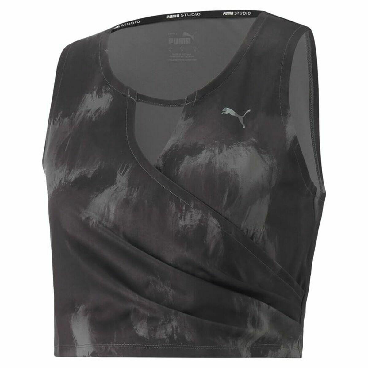 Puma Damen Top Studio Crop Top All Ove Print 522236 2/7