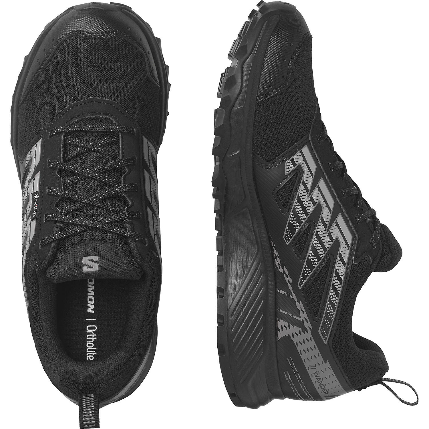 Trailrunningschuhe WANDER GTX W Black/Plum Kitte 3/5