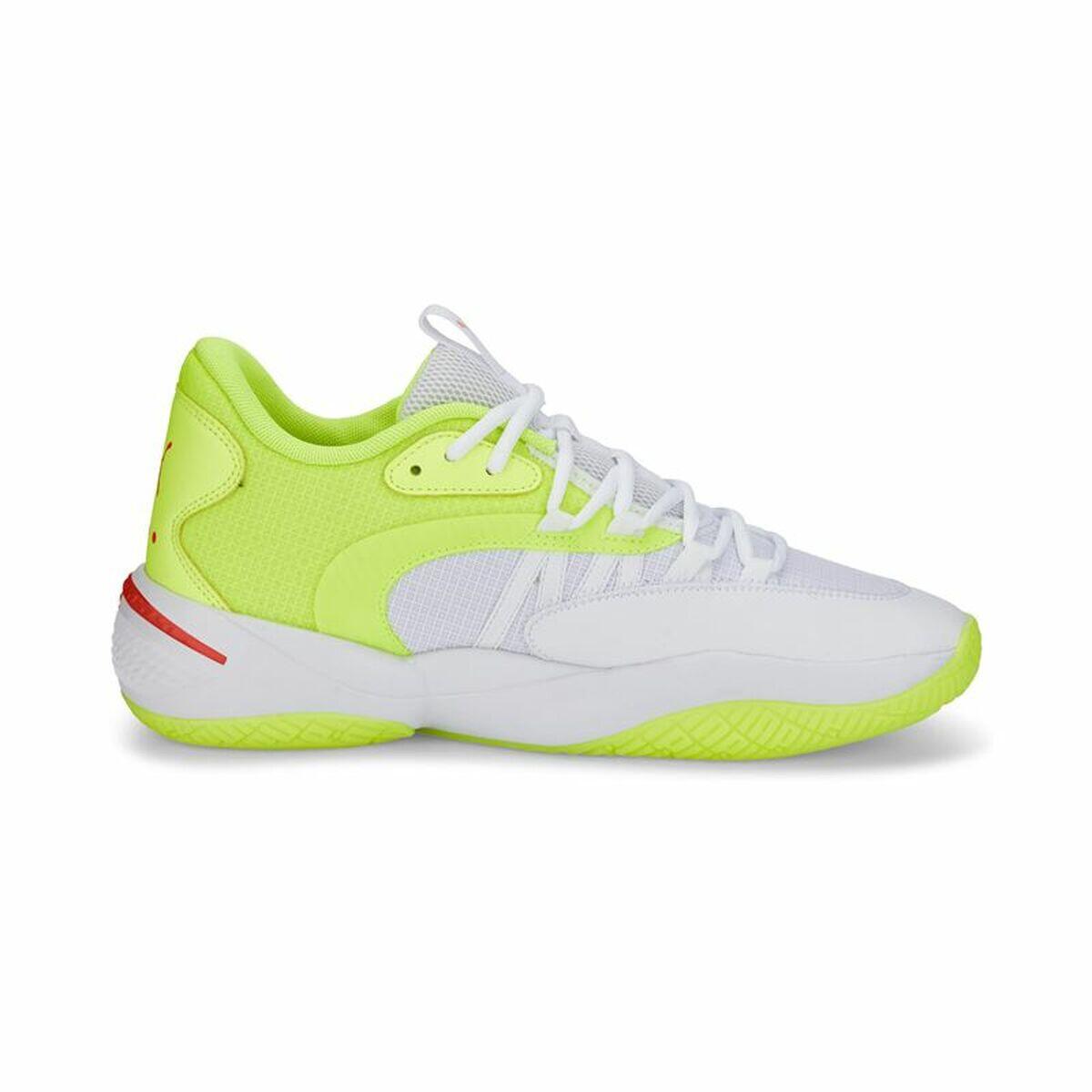 Zapatillas de Baloncesto para Adultos Puma Court Rider 2.0 Glow Stick Amarillo 3/5