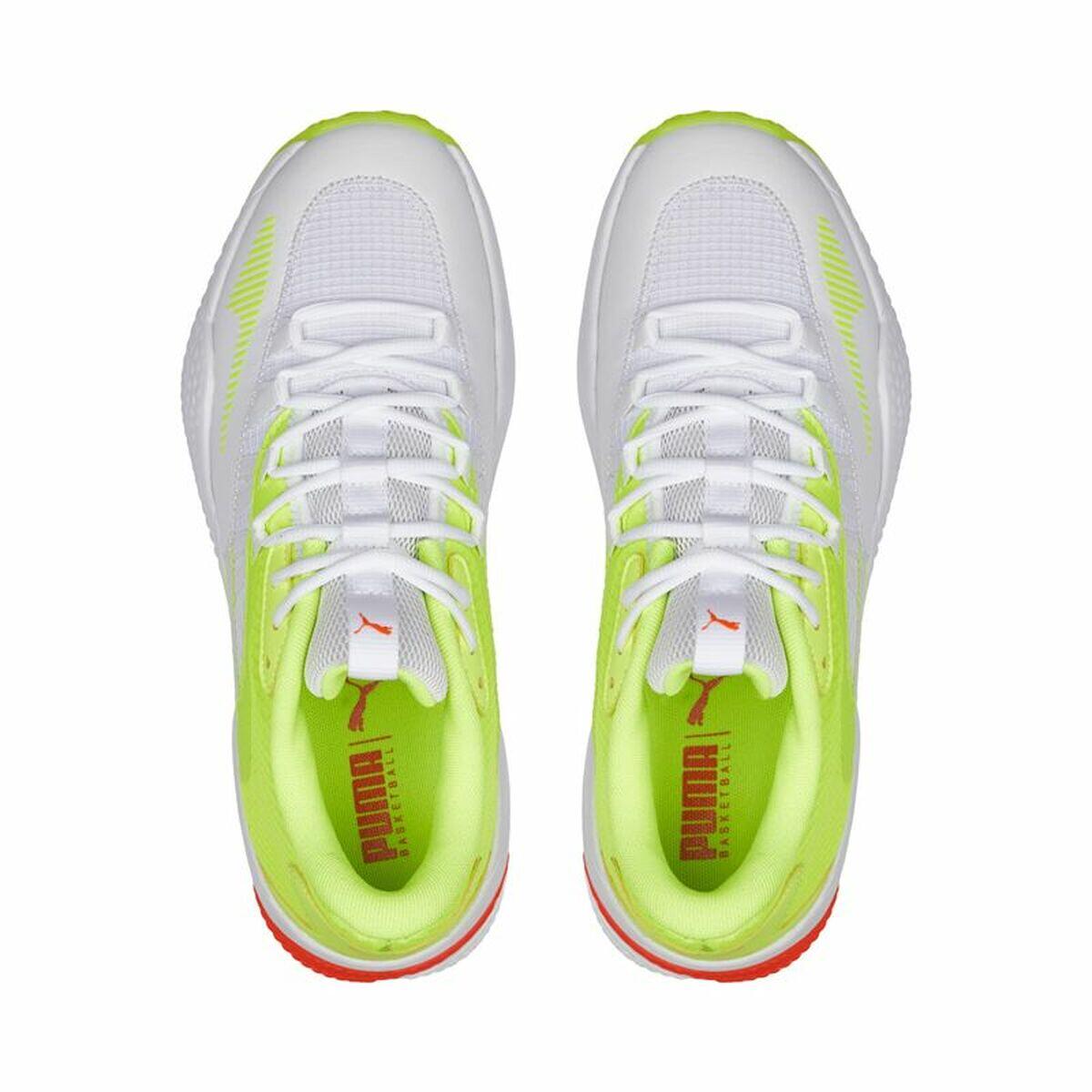 Zapatillas de Baloncesto para Adultos Puma Court Rider 2.0 Glow Stick Amarillo 5/5
