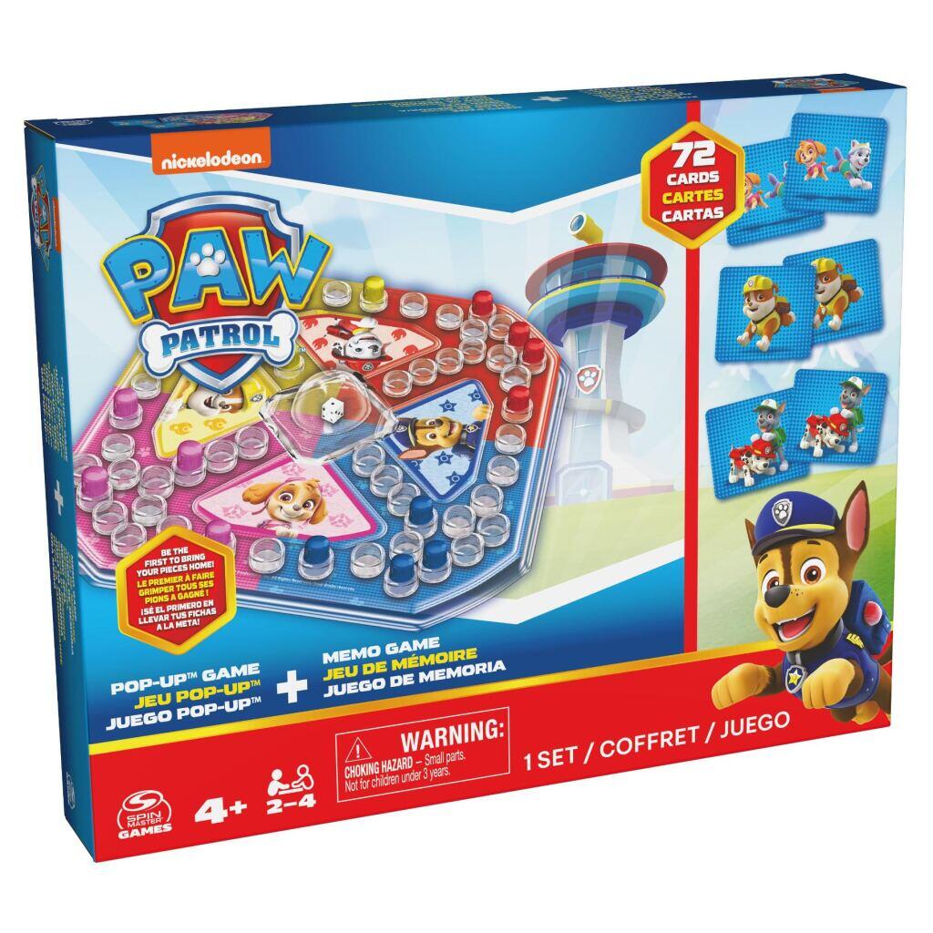 PAW PATROL Paw Patrol memo en pop-up spel