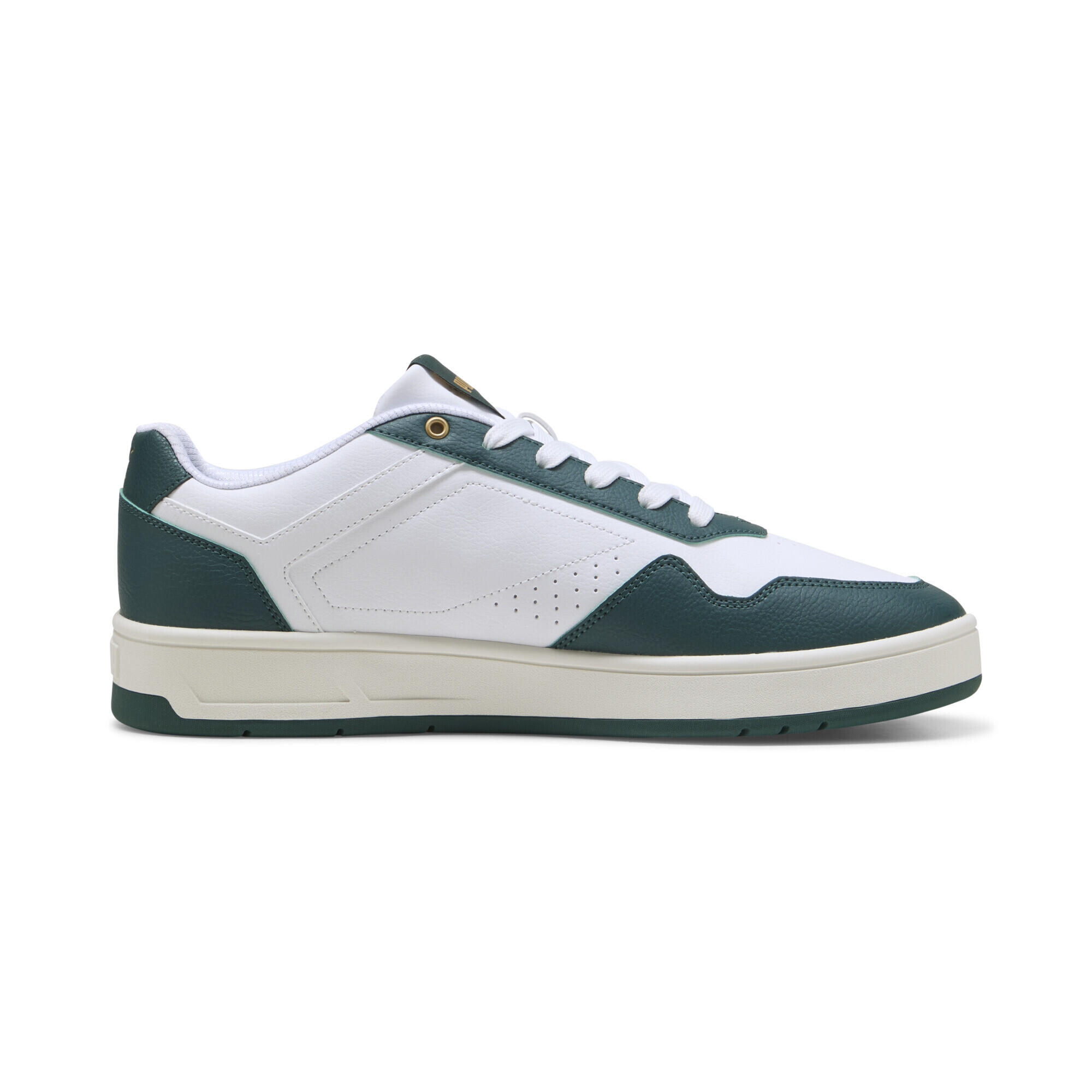 Court Classic sneakers PUMA White Dark Myrtle Gold Green 7/7