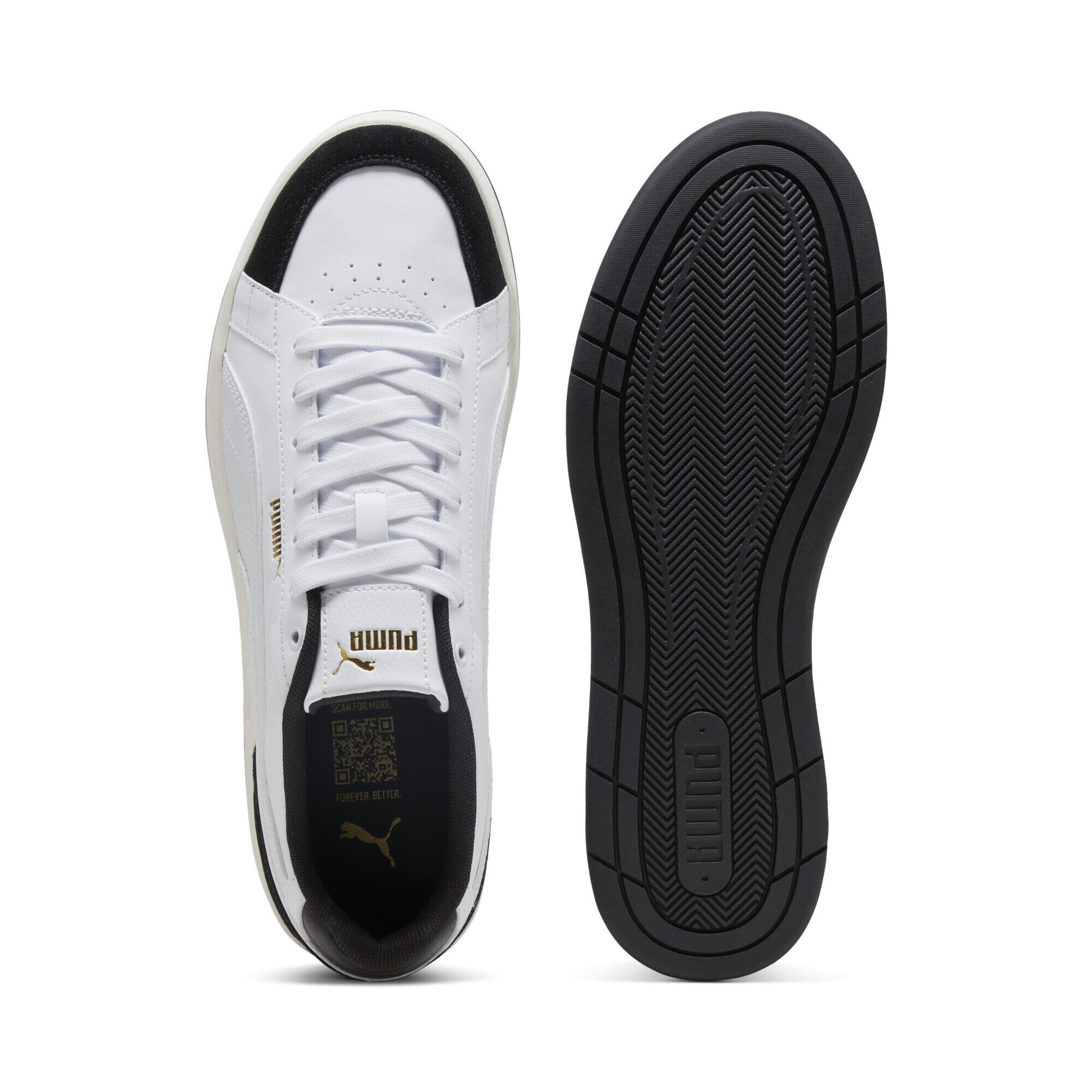 Sneakers Court Classico Sport unisex PUMA White Black 4/7
