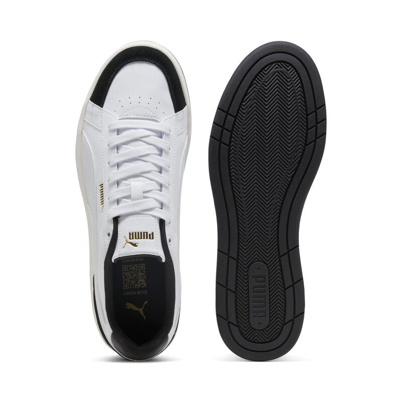 Sneakers Court Classico Unisexe PUMA White Black