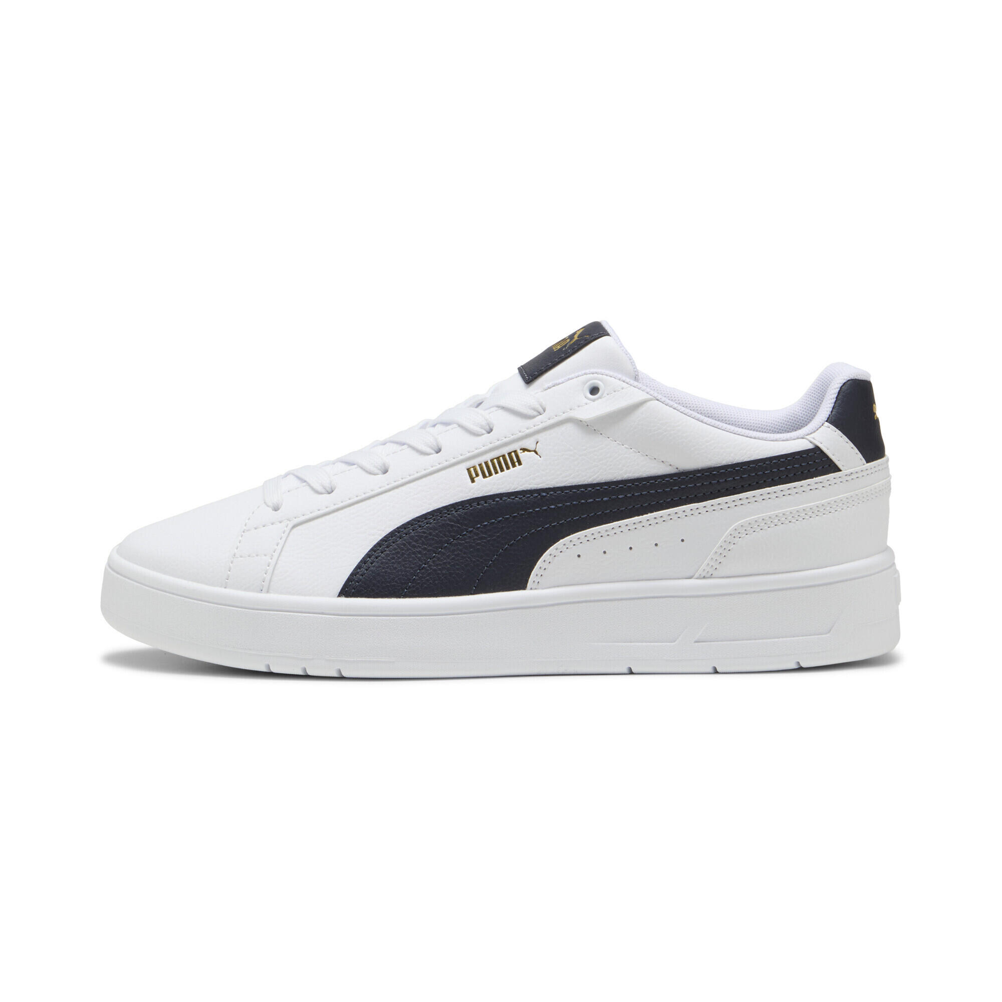 Sneakers Court Classic unisex PUMA White New Navy Gold Blue 3/7