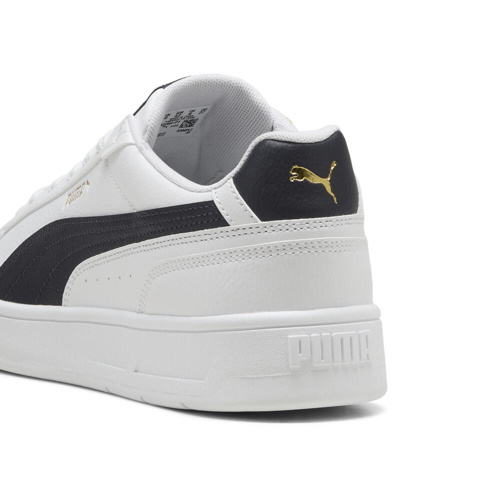 Sneakersy unisex Court Classico PUMA White New Navy Blue