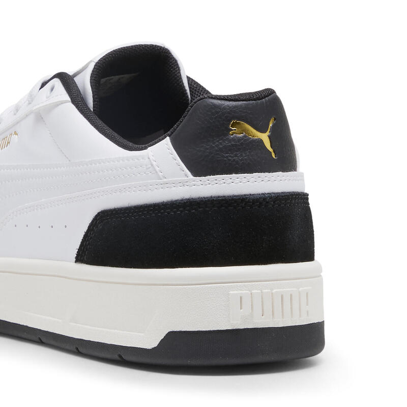 Sneakers Court Classico Unisexe PUMA White Black