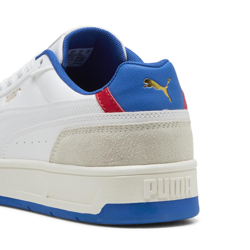 Sneakers Court Classico Unisexe PUMA Warm White Team Royal Blue