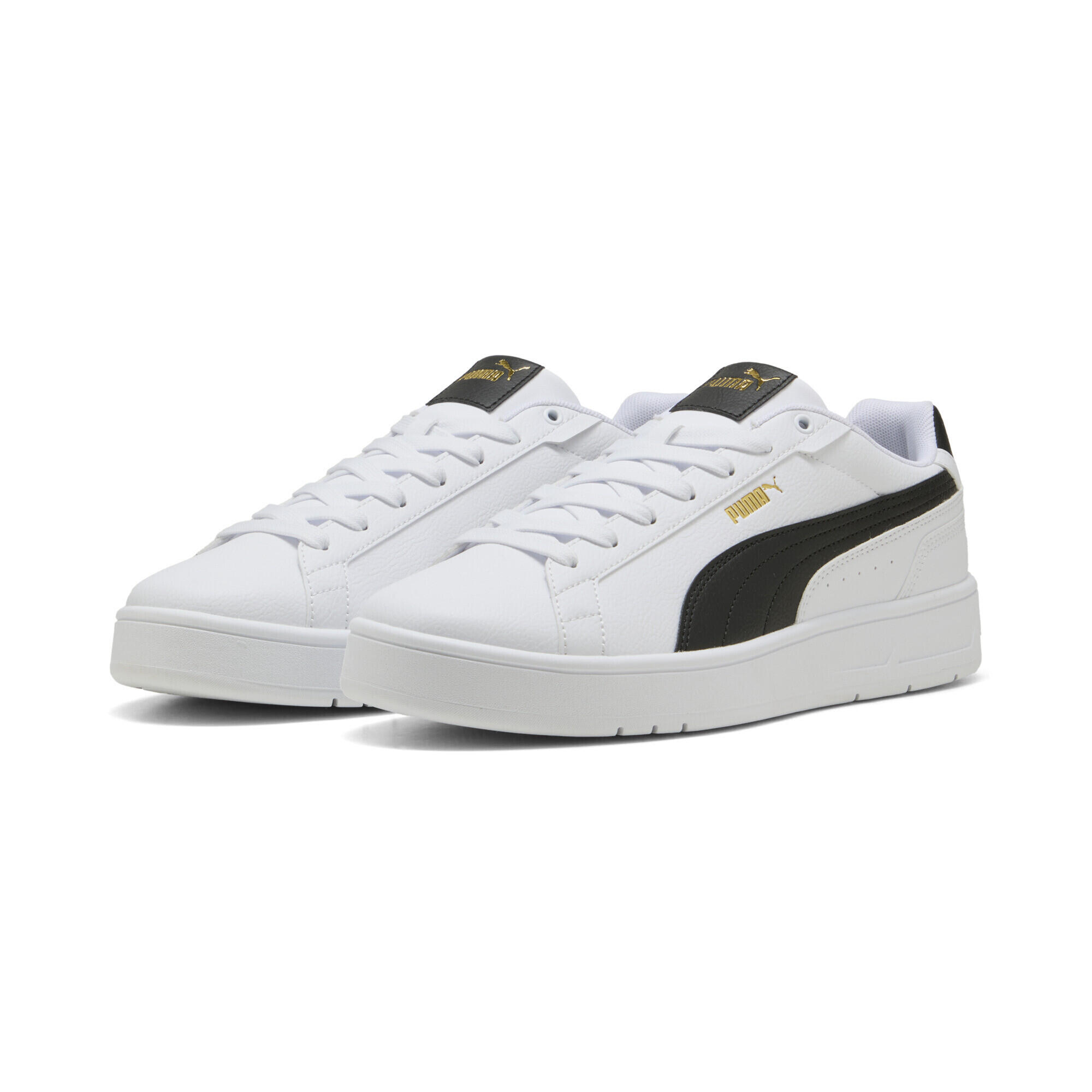 PUMA Sneakers Court Classic unisex PUMA White Black Gold