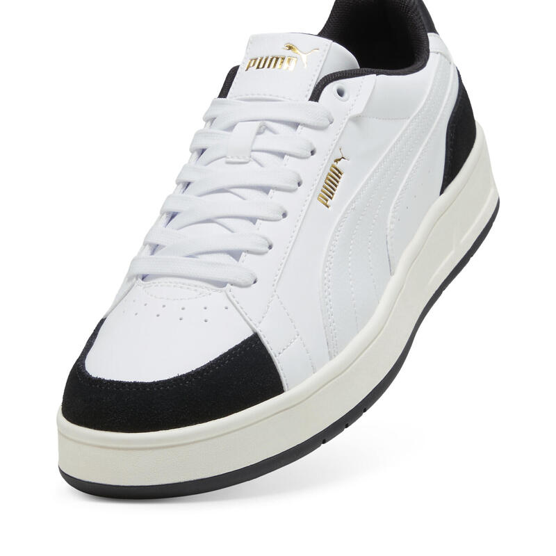 Sneakers Court Classico Unisexe PUMA White Black