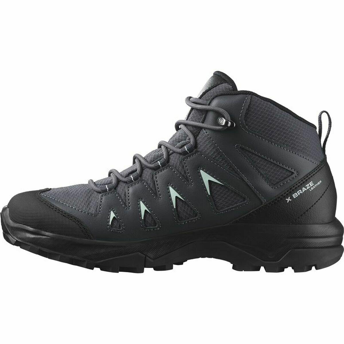 Stivali da Montagna Salomon X Braze Mid Gore-Tex Nero 2/5