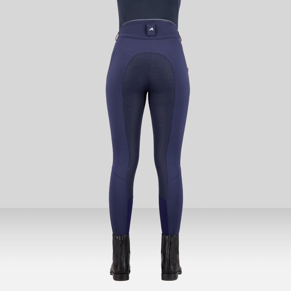 Damskie spodnie jeździeckie o pełnej przyczepności Euro-Star Snow Queen