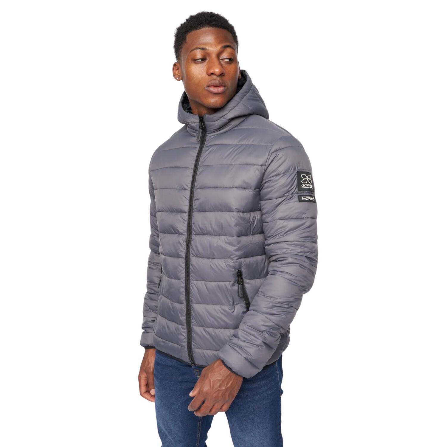 Mens Gattering Jacket (Charcoal) 3/4
