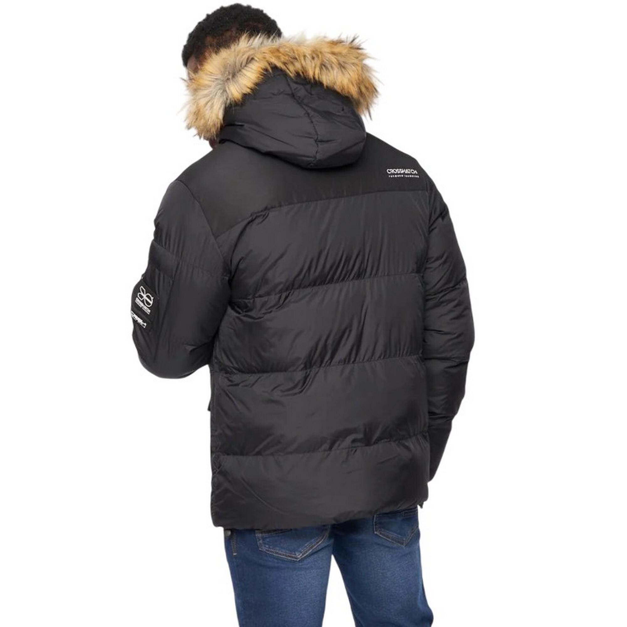 Mens Bentlays Hooded Jacket (Black) 2/3