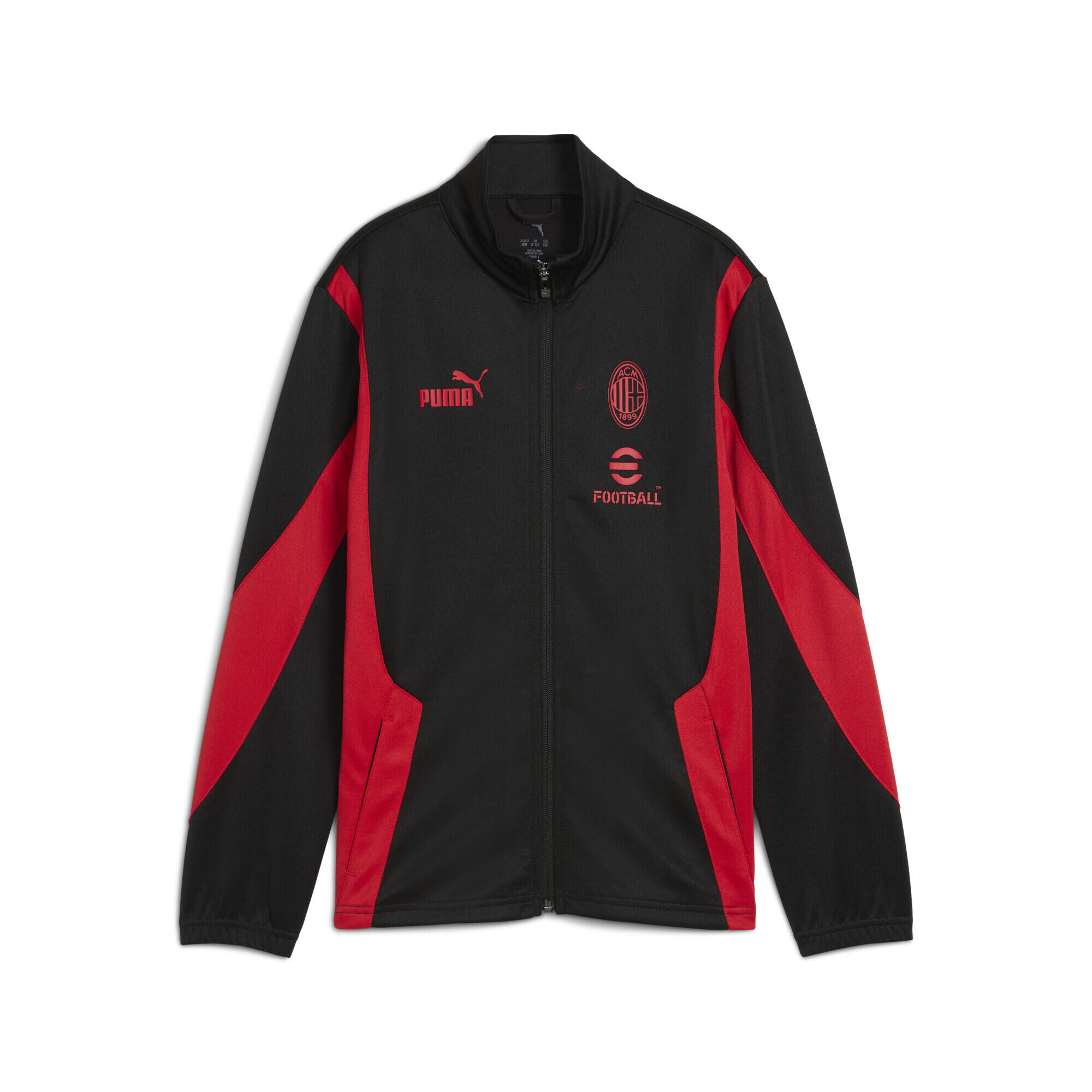 PUMA AC Milan ftblNRGY+ Jacke Jugendliche PUMA Black For All Time Red