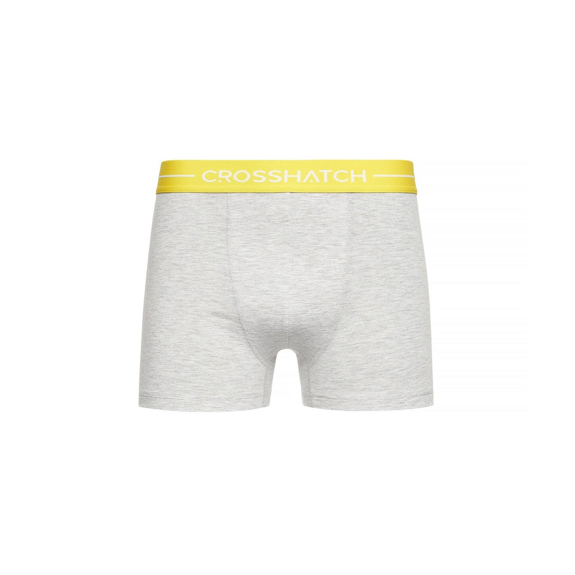 Boxer Uomo Misura Confezione 12 Crosshatch Astral Grigio Di Marna 4/6