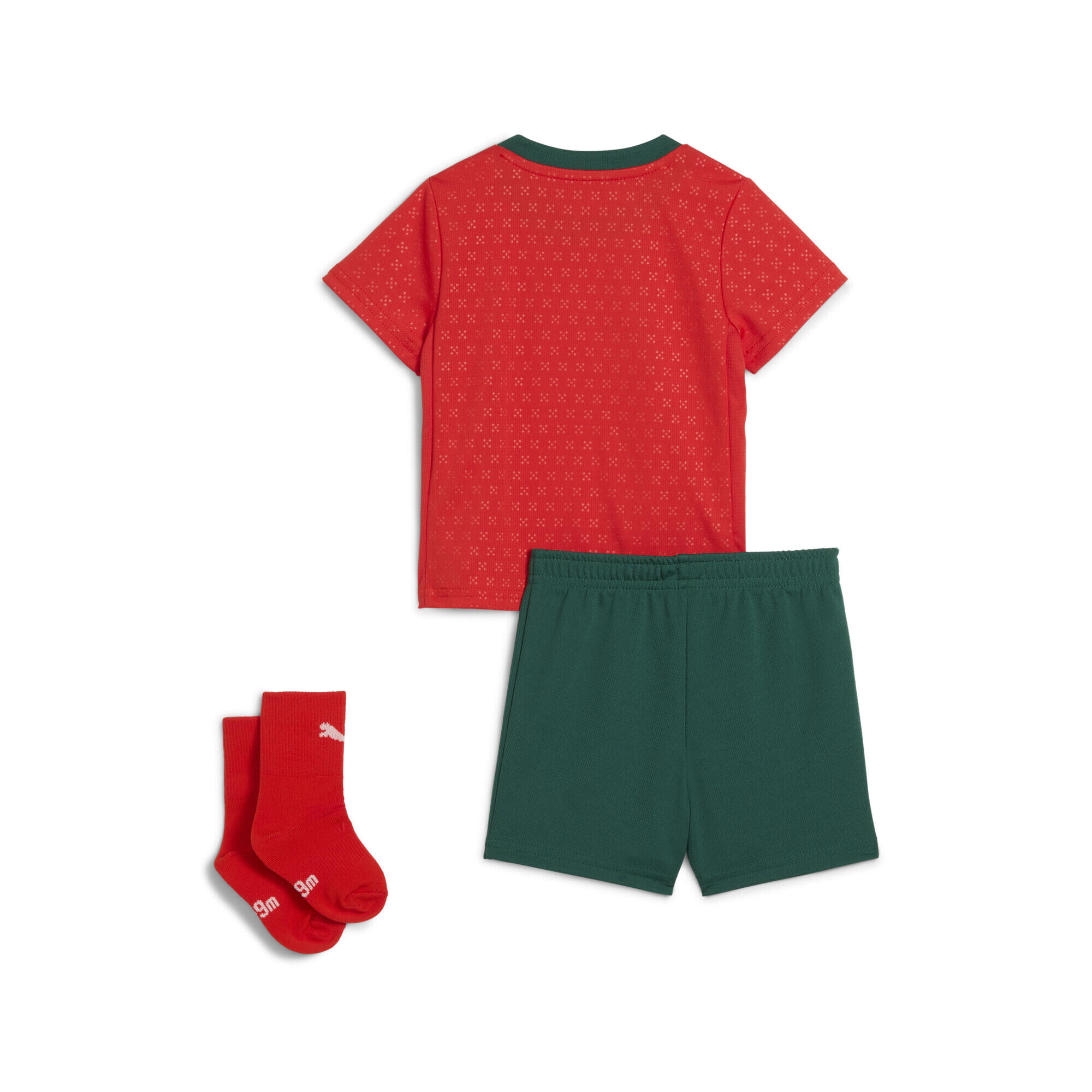 Portugal 2025 baby-thuistenue voor kleuters PUMA Sport Red Sugared Almond Beige 4/4