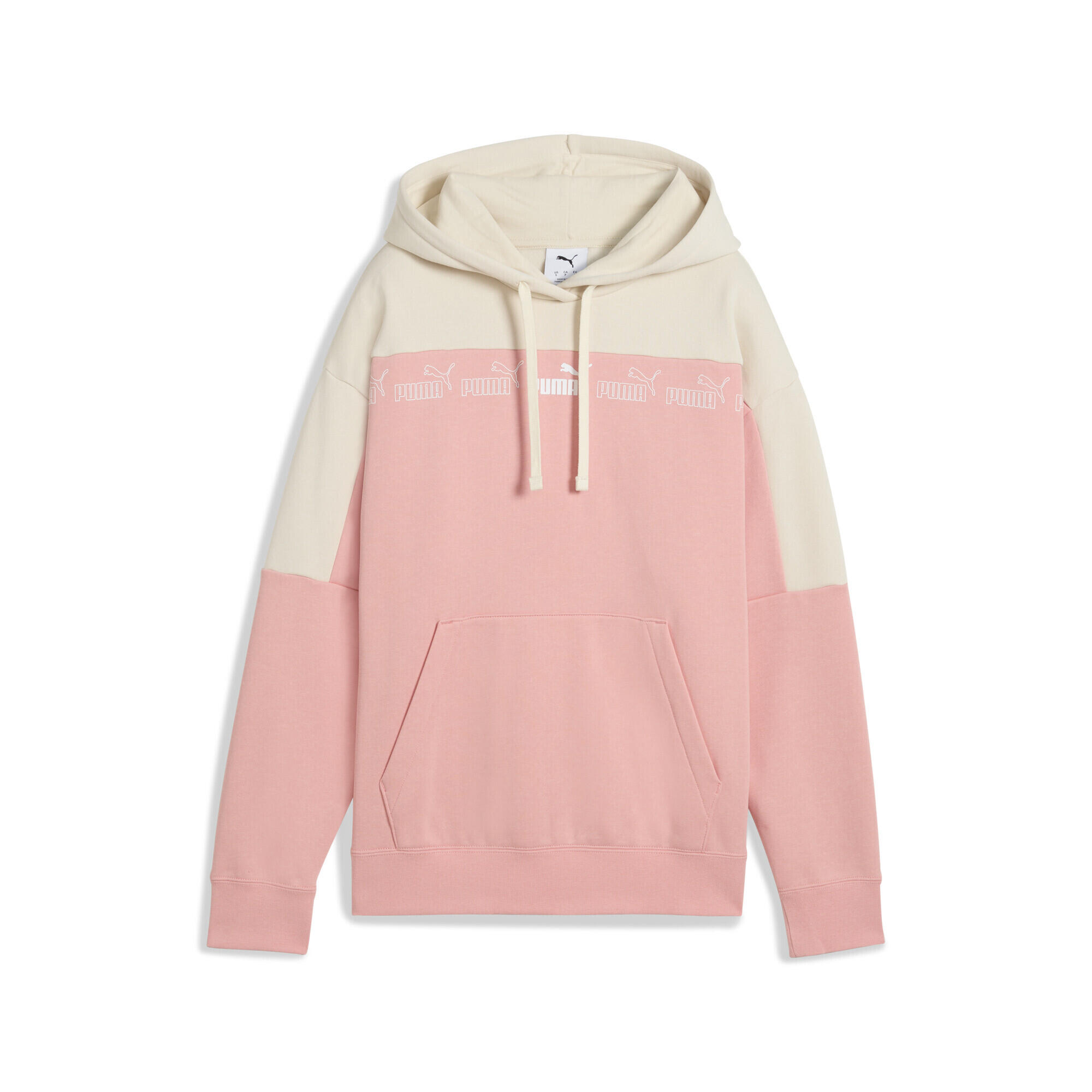 PUMA Around The Block Hoodie Damen PUMA Pink Fruit