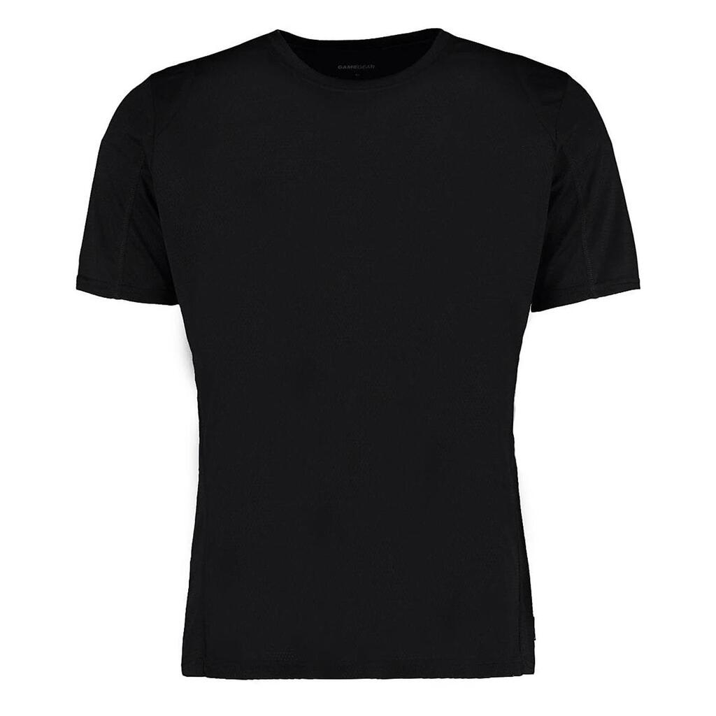 ® Cooltex® Short Sleeved TShirt / Mens Sportswear (Black/Black)