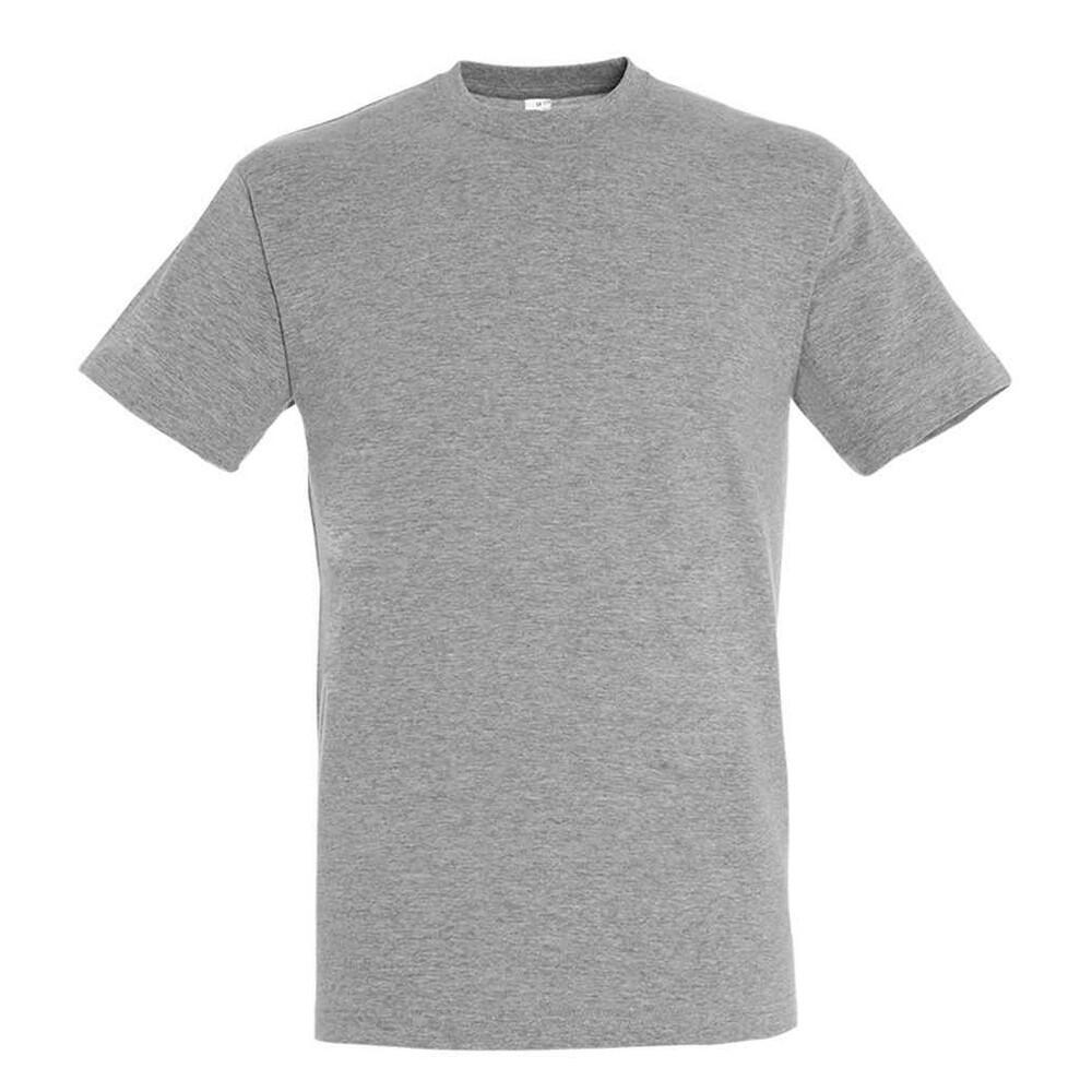 Mens Regent Marl TShirt (Grey Marl) 1/4