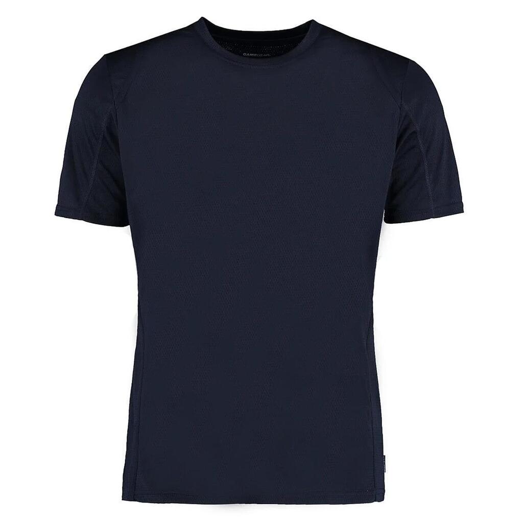 ® Cooltex® Short Sleeved TShirt / Mens Sportswear (Navy/Navy)