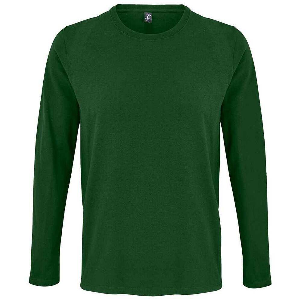 SOL'S Mens Imperial Long Sleeve TShirt (Bottle Green)