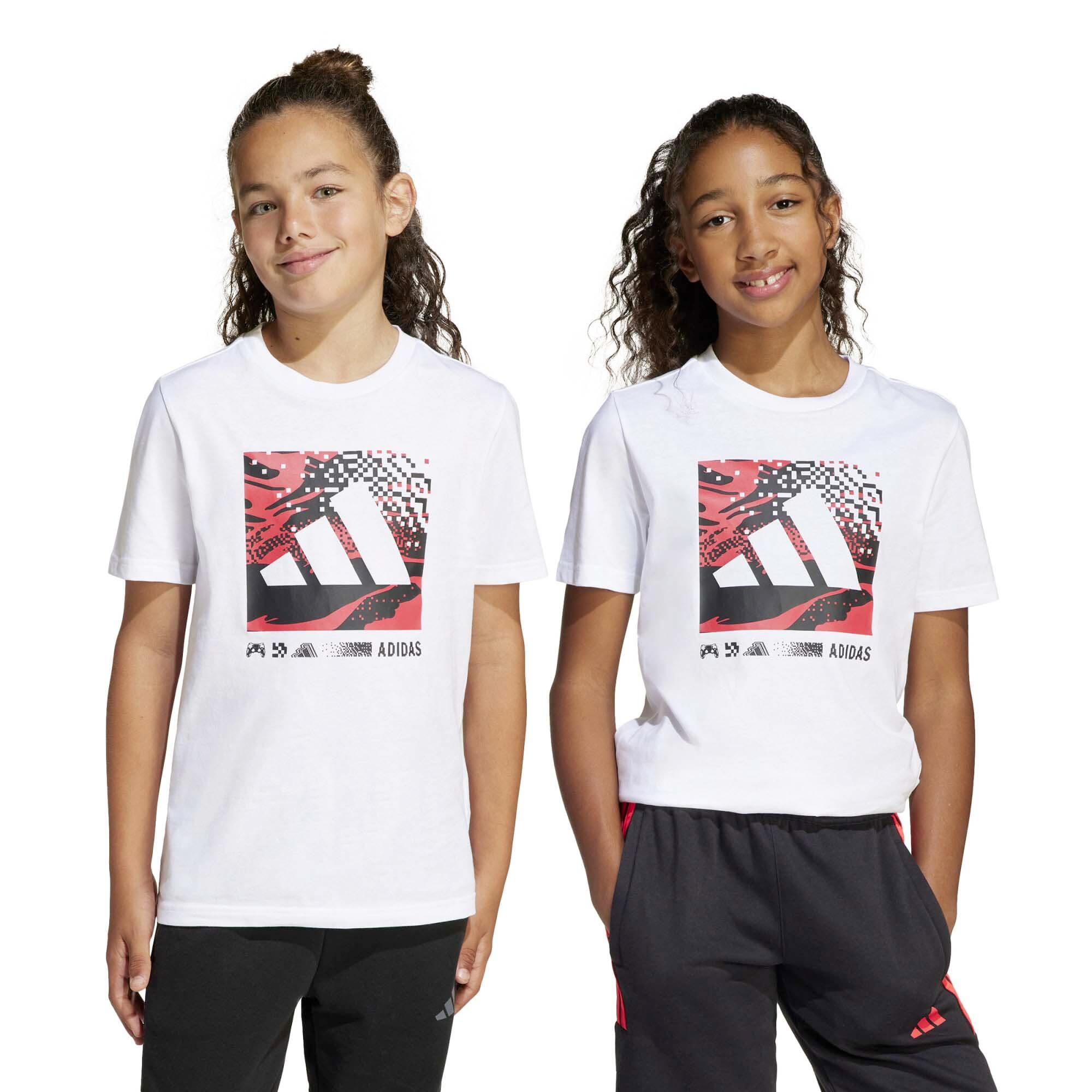 T-Shirt Adidas Sport J Camo Logo Tee Junior 2/5