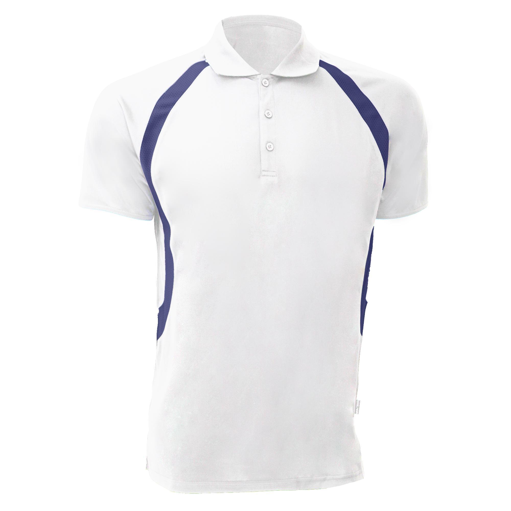 bianco / blu navy