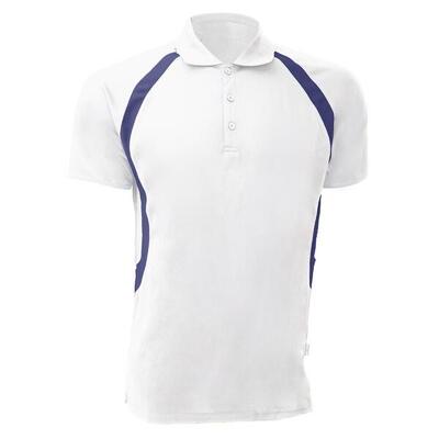 ® heren cooltex® riviera polo shirt / herensportkleding (wit/zwaar)