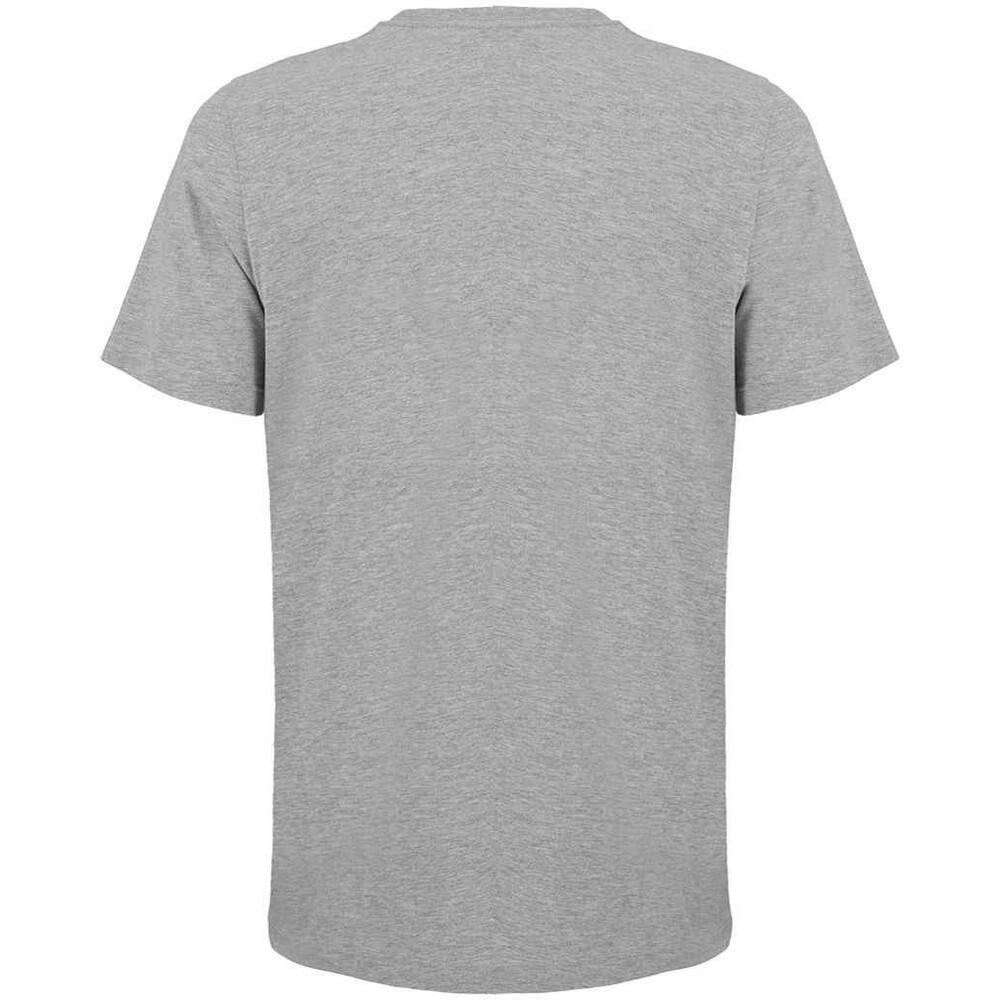 Unisex Adult Marl TShirt (Light Grey) 2/4