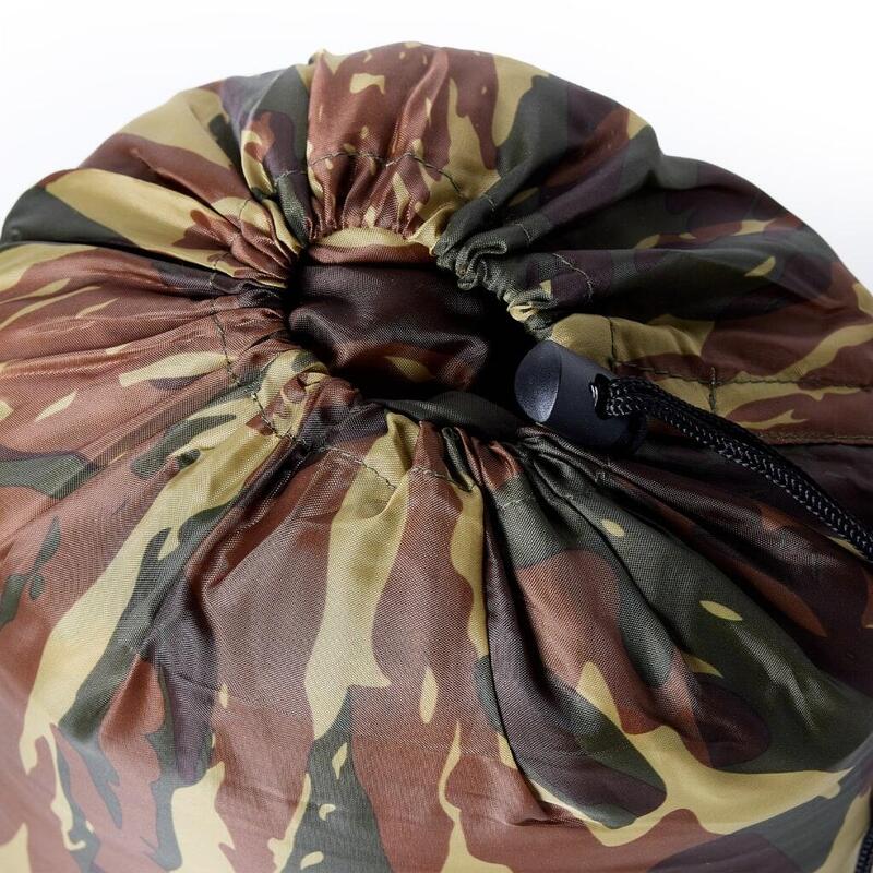 Sac de dormit vidaxl mumie camuflaj
