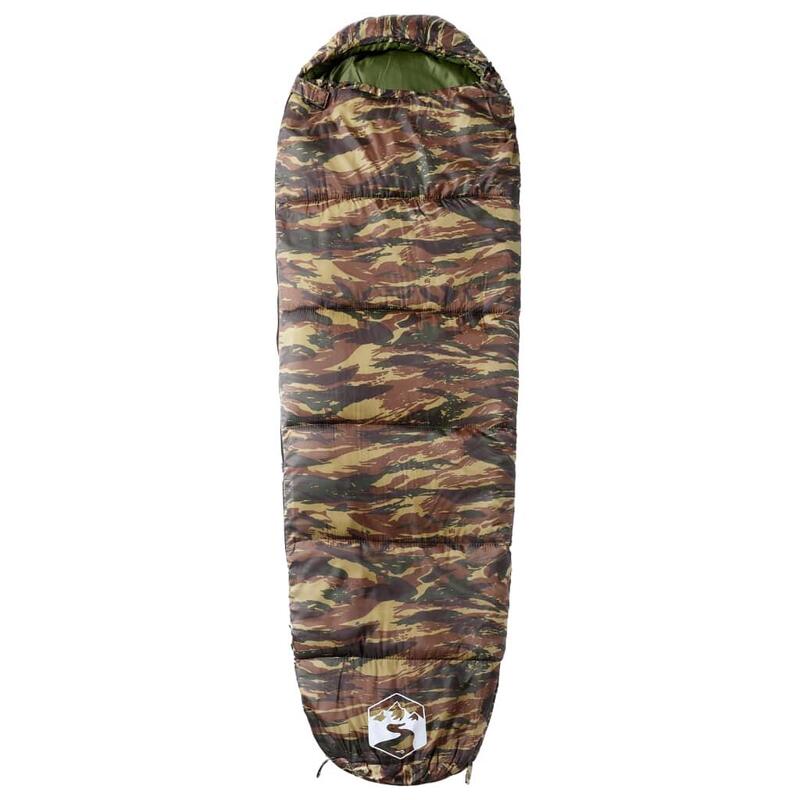Sac de dormit vidaxl mumie camuflaj