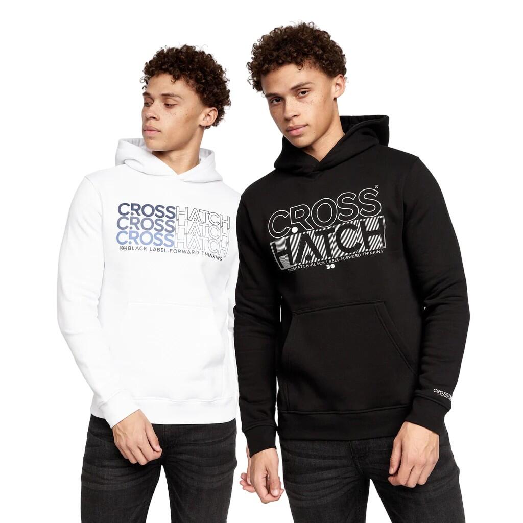 Mens Englow Hoodie (Pack of 2) (Black/White) 1/4
