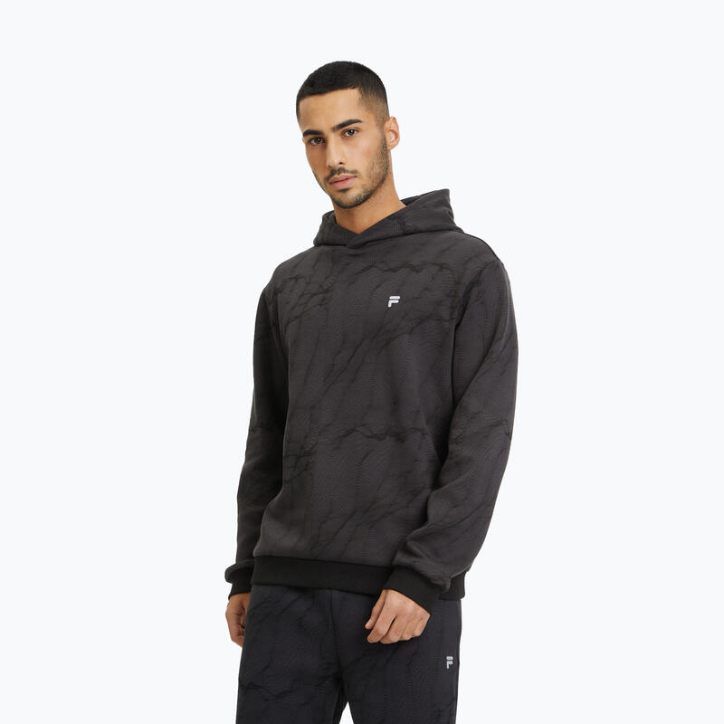 Tricou cu glugă pentru bărbați FILA Redford AOP Hoody