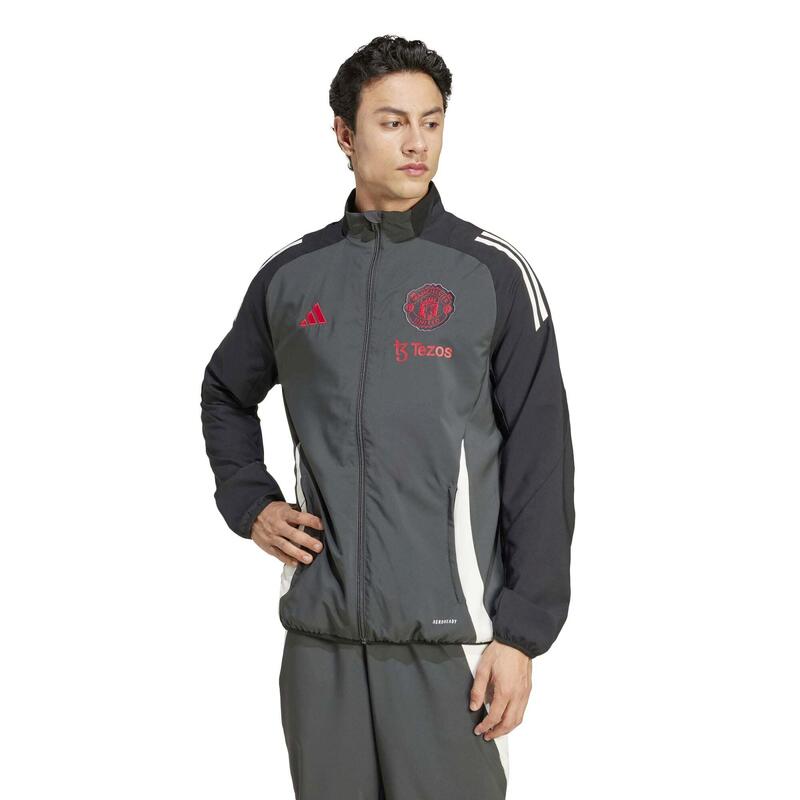 Sweat-Shirt Adidas Sport Mufc Eu Pre Jkt Adulte