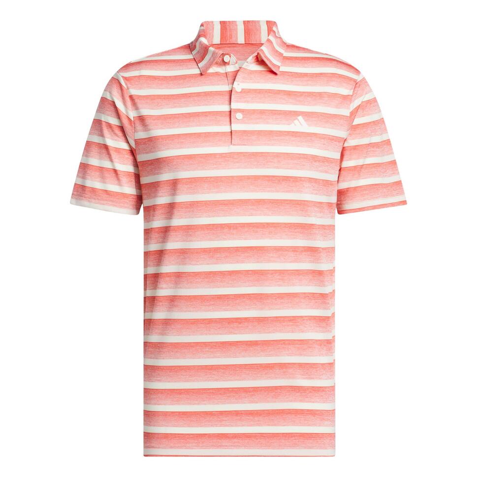 Two-Color Striped Polo Shirt