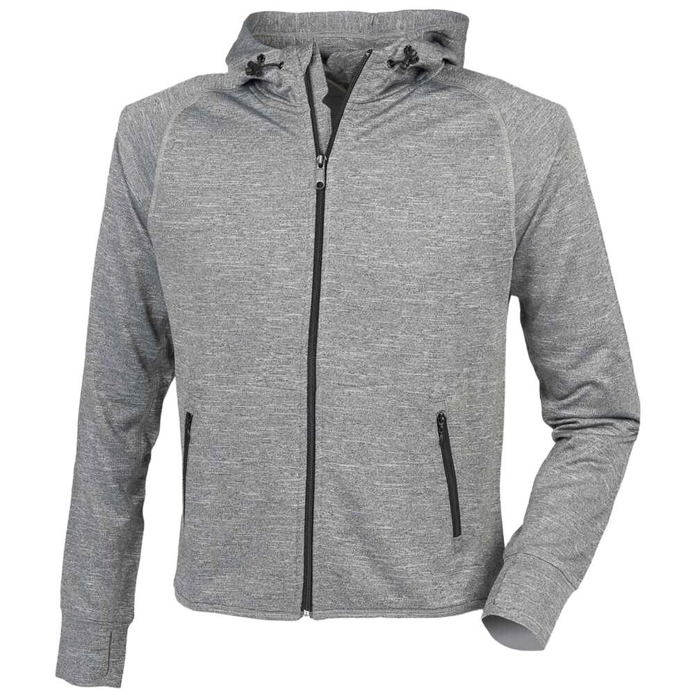 Womens/Ladies Lightweight Running Hoodie (Grey Marl)