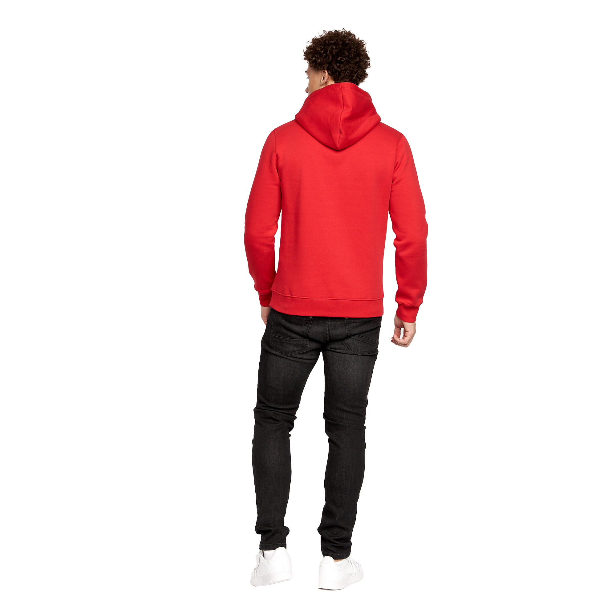 Mens Karver Hoodie (Red/Black) 2/4