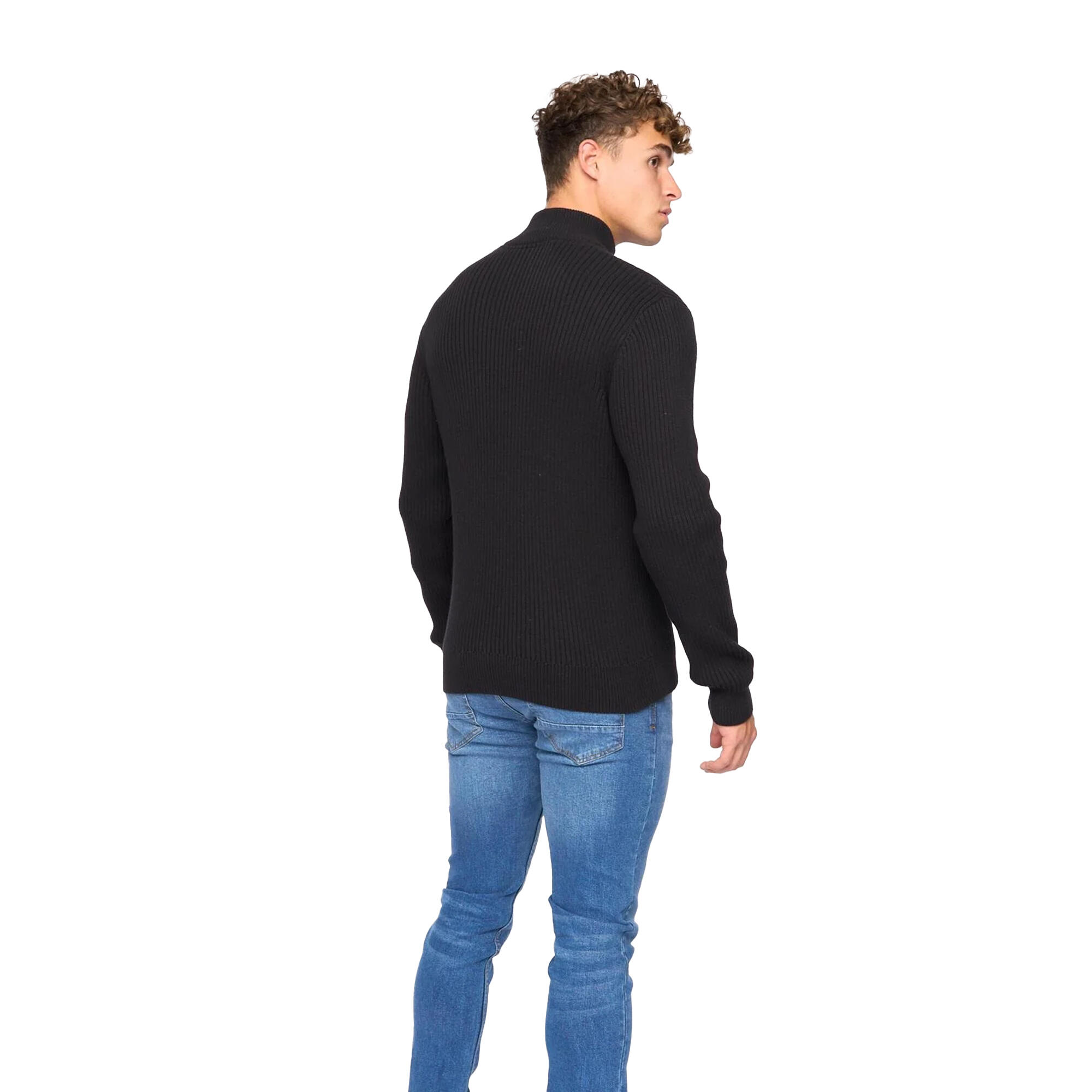 "Wellburys" Pullover für Herren Schwarz 2/3