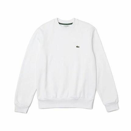 Herensweater zonder Capuchon Lacoste Wit