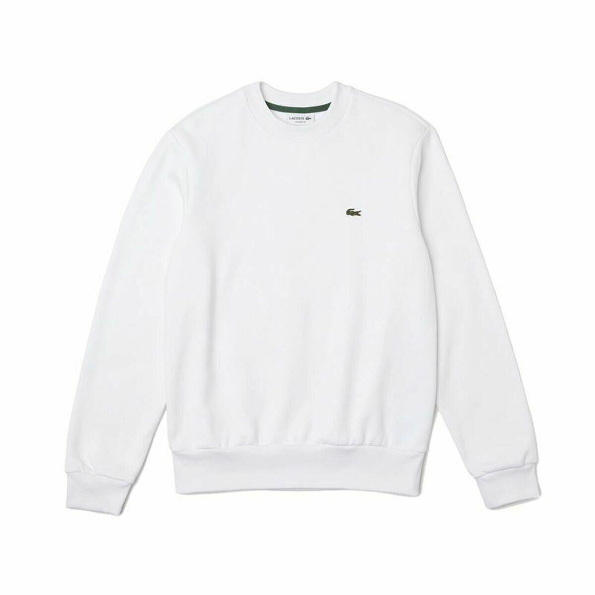 Lacoste - Sweat Sans Capuche Homme Lacoste Blanc - Pull - Blanc - 52 2xl - Decathlon