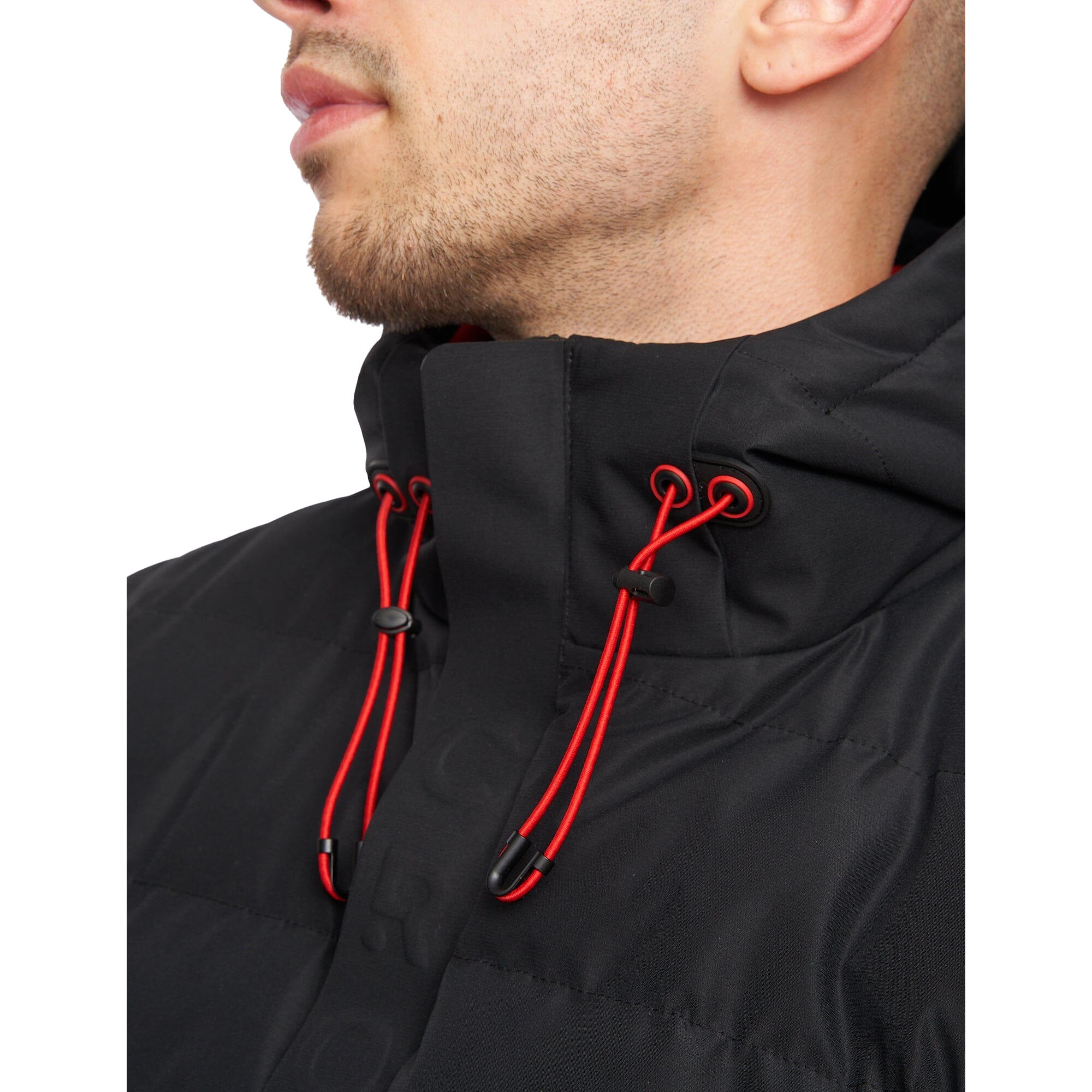 Gilet Goffrato Uomo Crosshatch Kampleys Nero 4/4