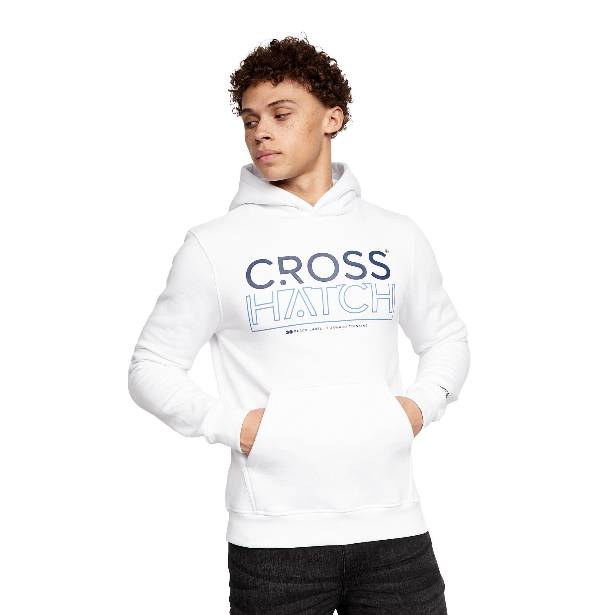 Mens Hensal Hoodie (Pack of 2) (Navy/White) 4/4