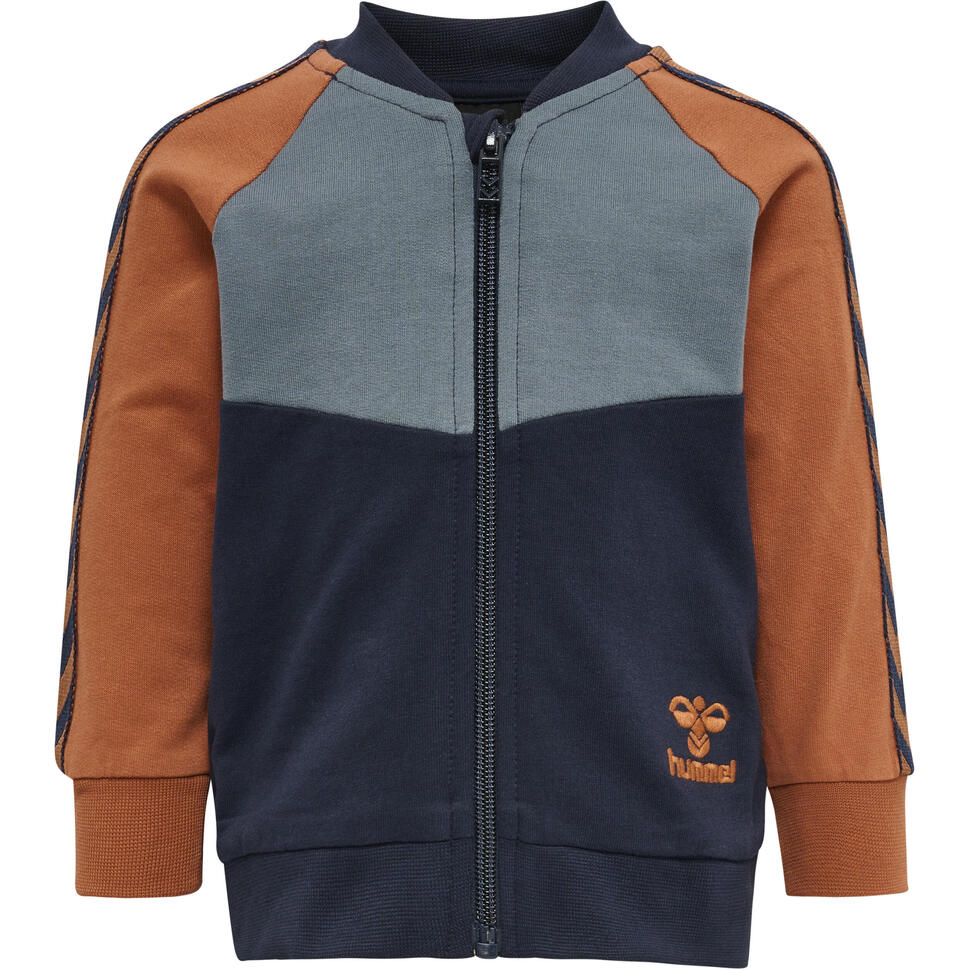 Zippowany sweter dla niemowlaka chłopca Hummel Puk