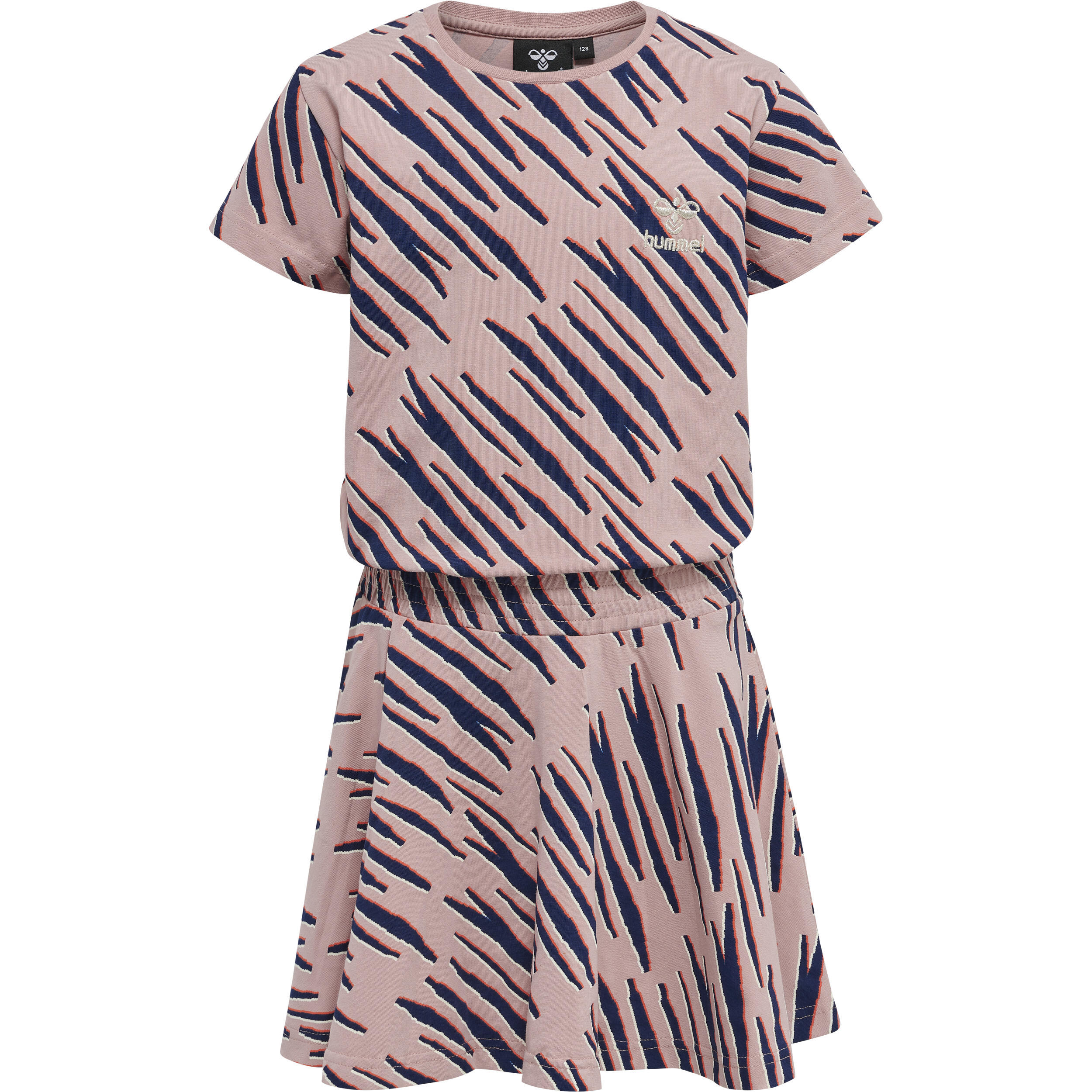 Hummel - Robe Fille Hummel Amelia - Robe - Beige|rose|violet -  3 À 4 Ans - Decathlon