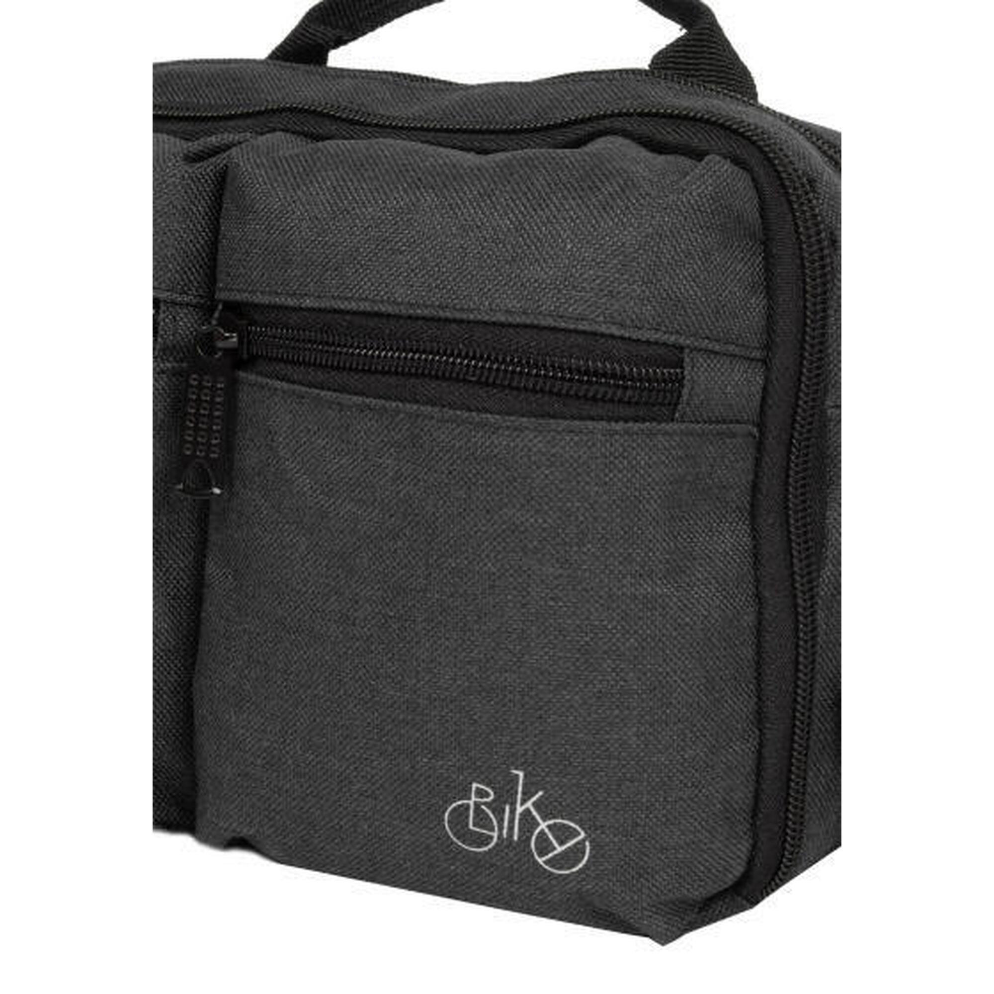 Sac de guidon Bike Drops avec bandoulière - 3L noir