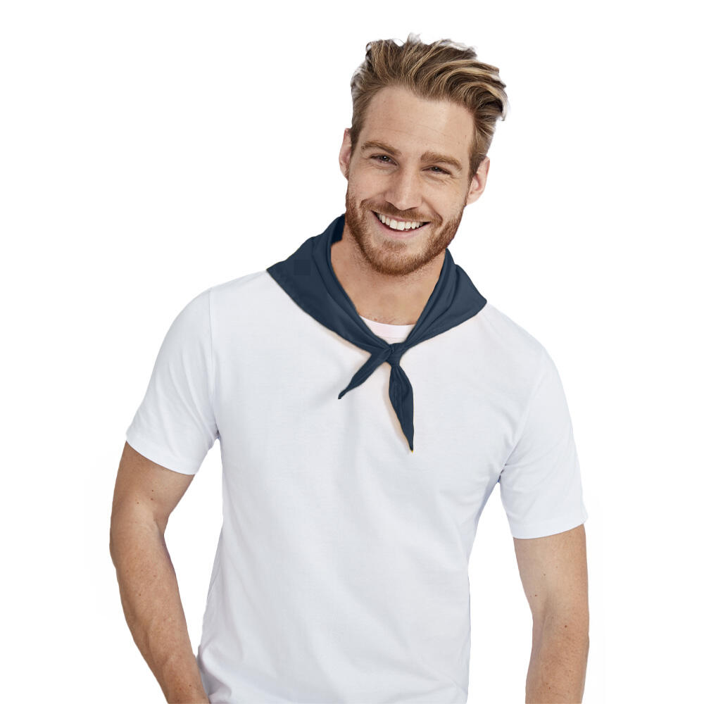 Unisex Halstuch Mädchen Dunkelblau 2/3