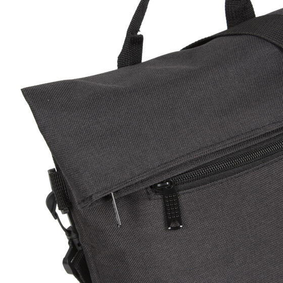 Fahrradtropfen Lenkerbeutel mit Schultergurt aus Nylon, 6L, Schwarz 4/7